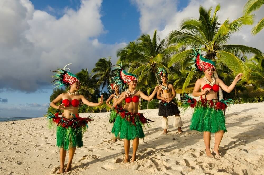 Heiva I Kauai dancing girls image
