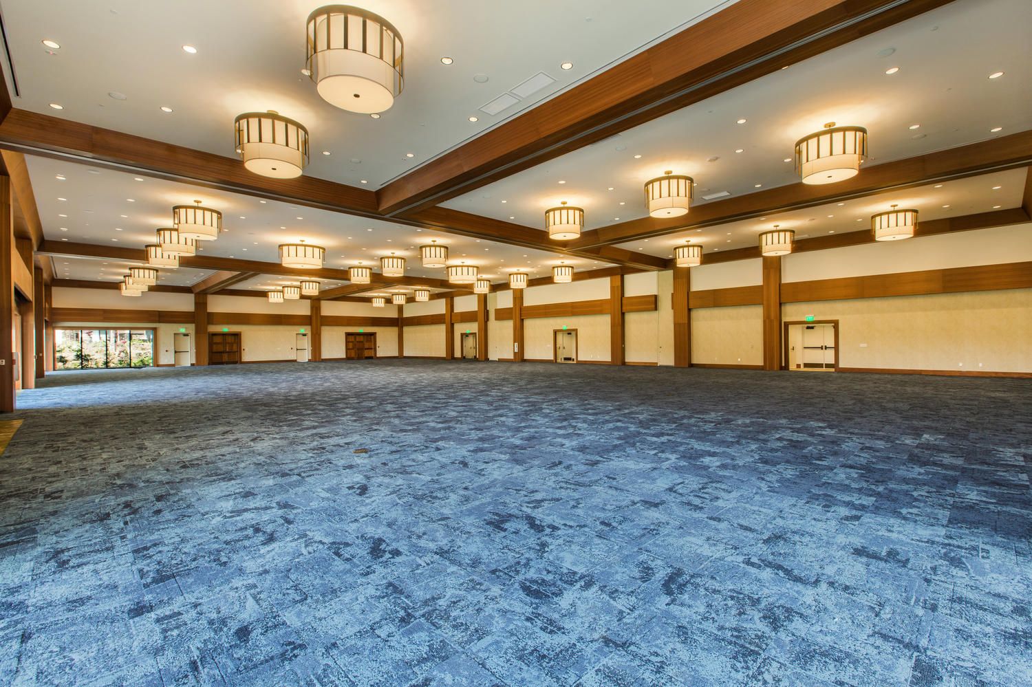 Wide view of inside of grand ballroom