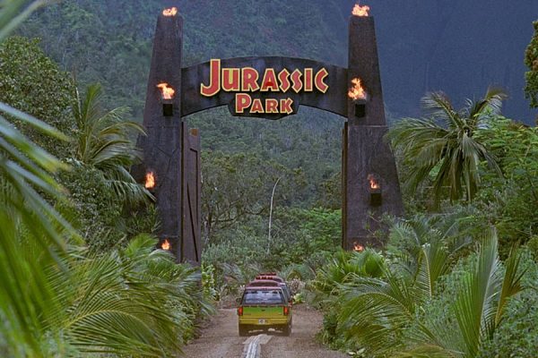 Jurassic park entrance that was filmed in Kauai