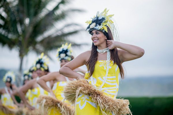 Traditional Hawaiian dance